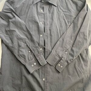 Banana Republic Gray Dress Shirt